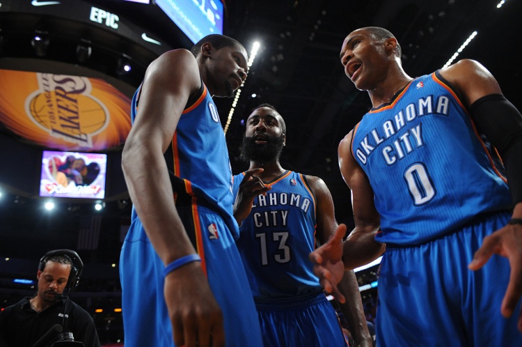 雷霆三少得分全部進入歷史前20！他們是NBA歷史最大的如果嗎？